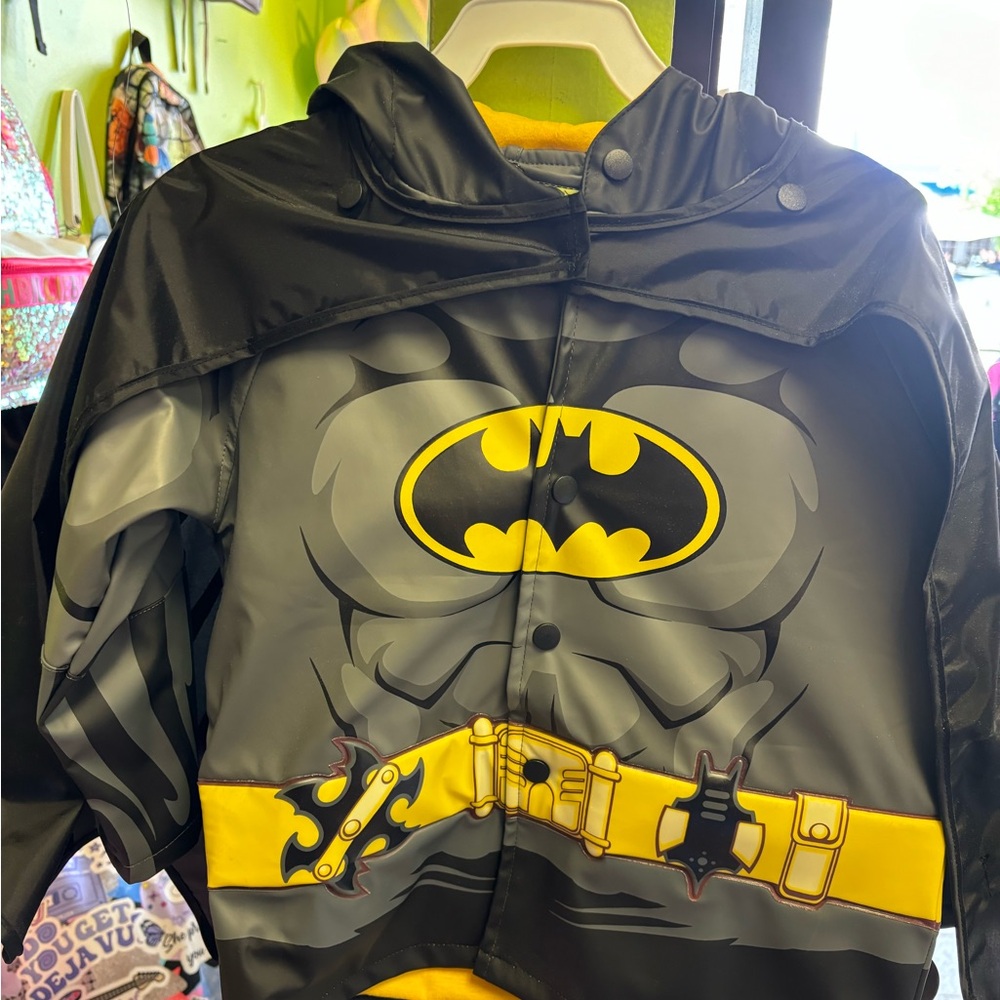 Batman Raincoat With Cape